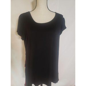 BOBEAU BLACK BLOUSE
